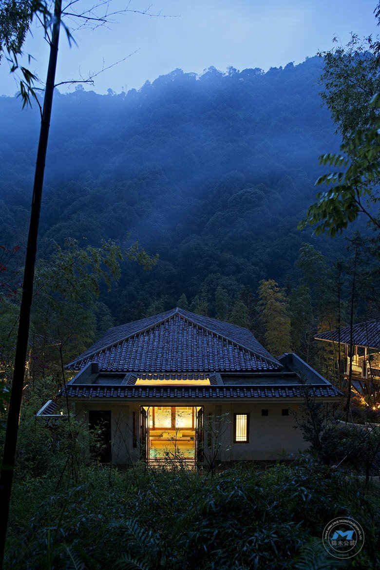 鄉村旅游民宿裝修設計夜景